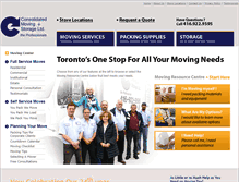 Tablet Screenshot of movingtoronto.com